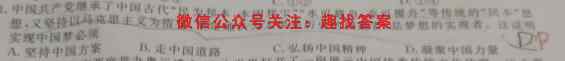 陕西省2022~2023学年度高一年级模拟检测考试(2月)政治试卷d答案