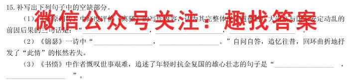 名校之约 2023届高三分科模拟检测卷3(三)语文
