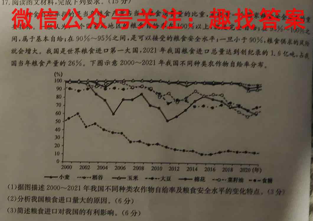 2023届广州市高三年级调研测试地理