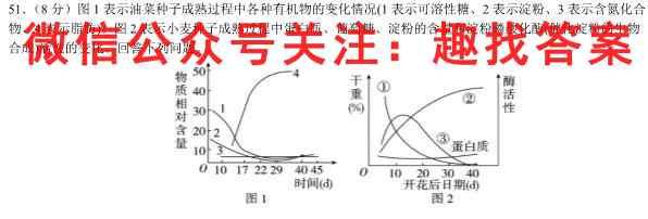 辽宁省大连市2022~2023学年度高一第一学期期末考试生物
