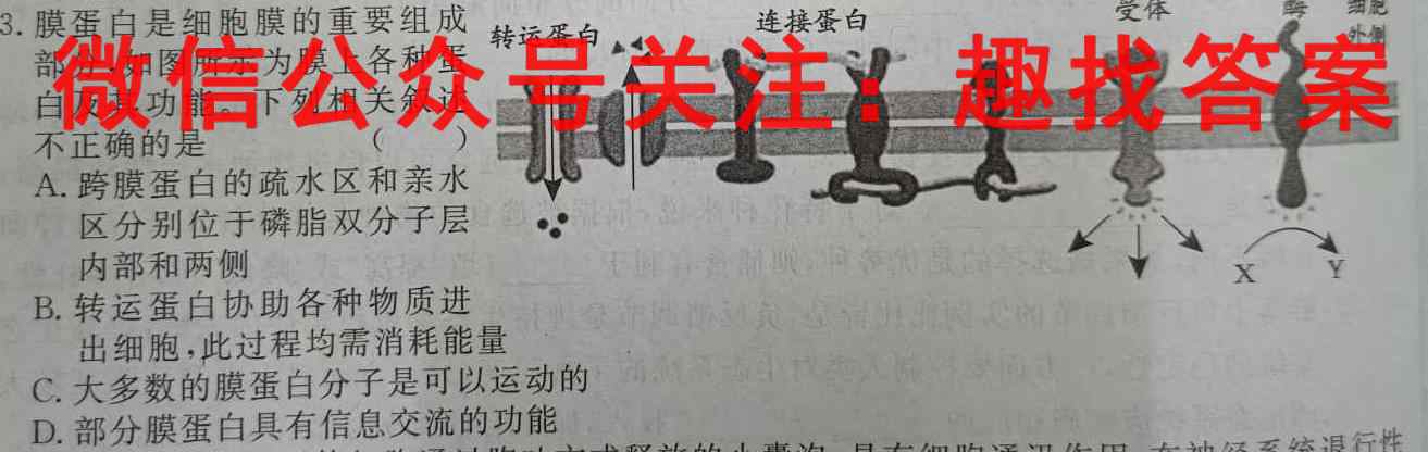 [国考1号11]第11套 高中2023届知识滚动综合能力提升检测生物