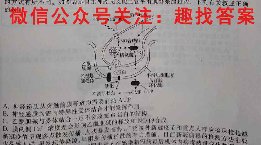 学科网2022年高三12月大联考(新高考卷)(新教材)生物