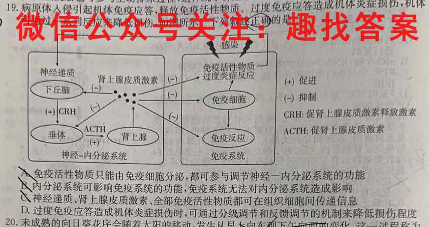 金考卷·百校联盟(新高考卷)2023年普通高等学校招生全国统一考试 领航卷(二)2生物