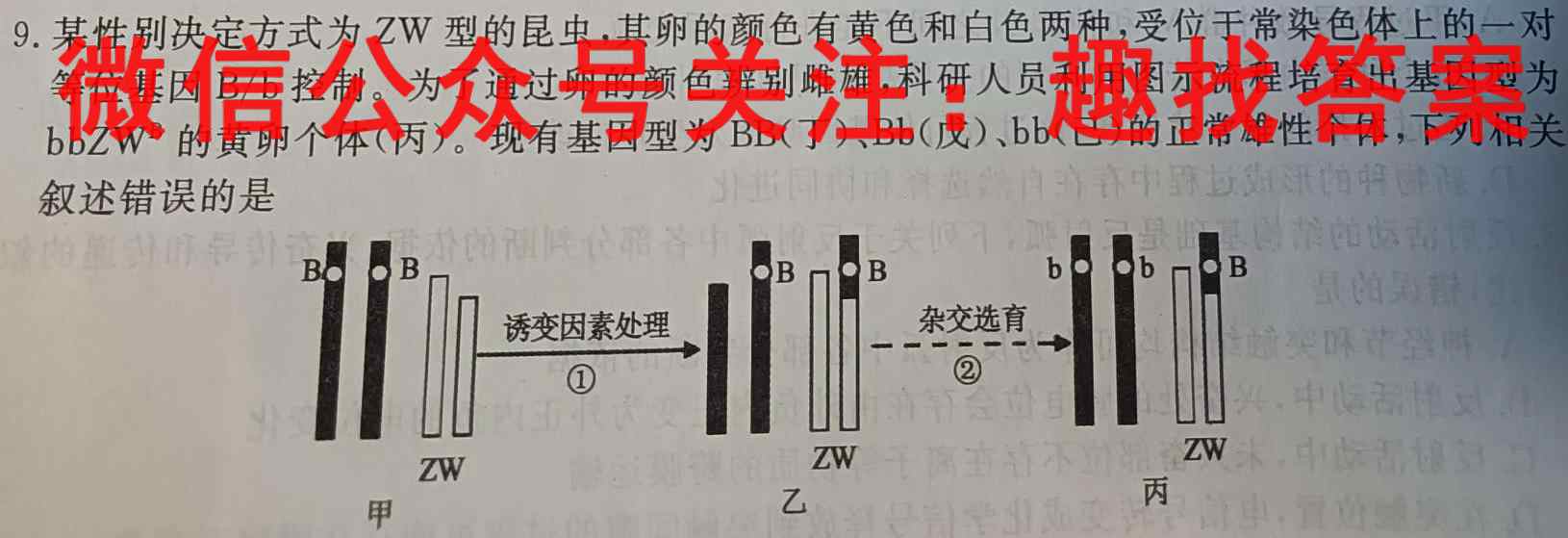 高考必刷卷2023年全国高考名校名师联席名制(新高考)信息卷(3四)4生物