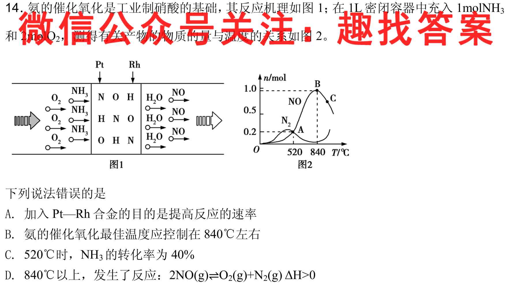 衡水名师卷 2023年辽宁名校联盟·调研卷(二)2化学