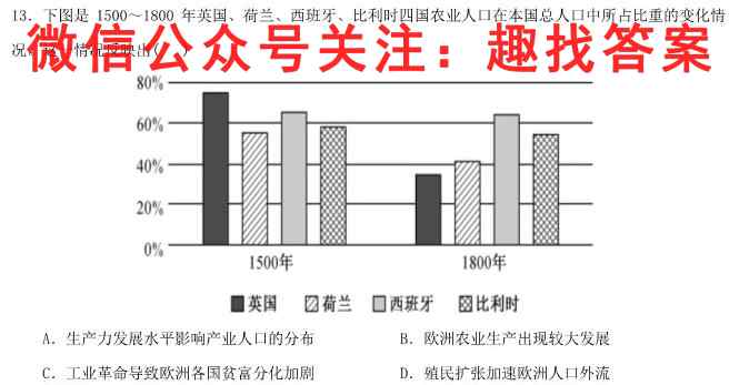 百师联盟2023届高三一轮复习联考(四)4 全国卷政治
