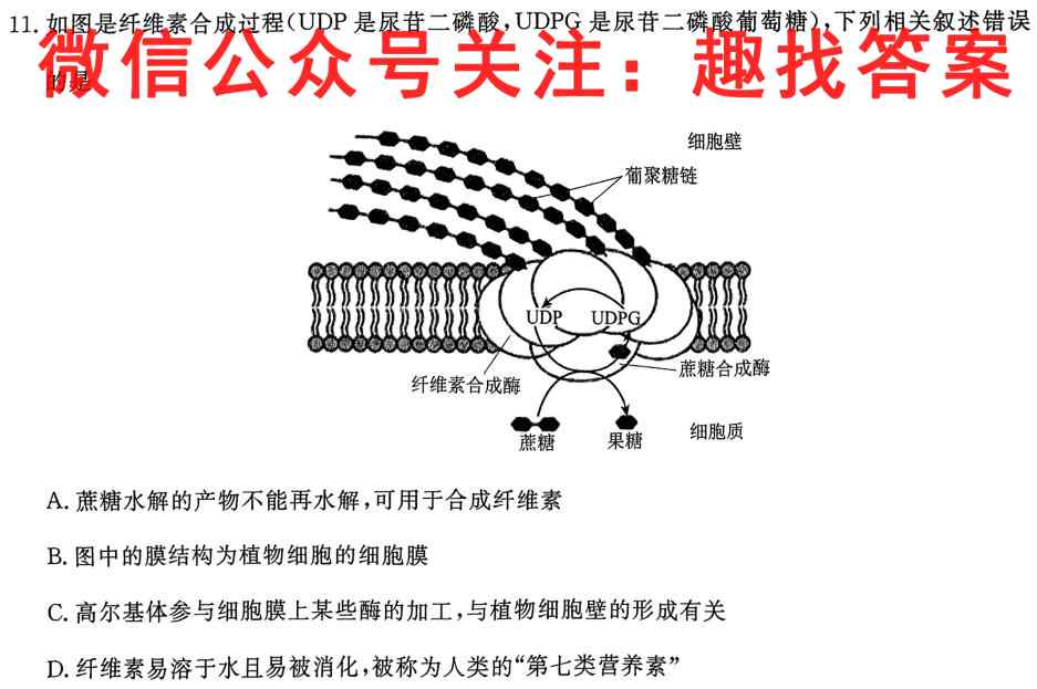 驻马店市2022~2023高三年级期末统一考试(23-216C)生物