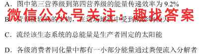 2023年衡水金卷先享题 分科综合卷 全国卷(二)2生物