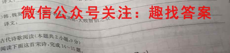 江苏省南京市2023届高三年级期末调研模拟(1月)语文
