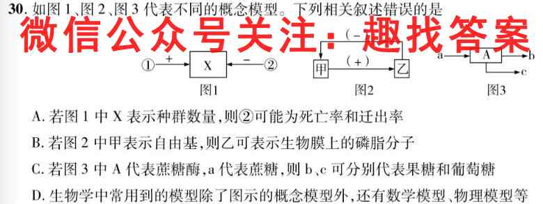 2023普通高等学校招生全国统一考试模拟信息卷XKB-E(YN、AH、SX、HLJ、JL)(二)2生物试卷答案