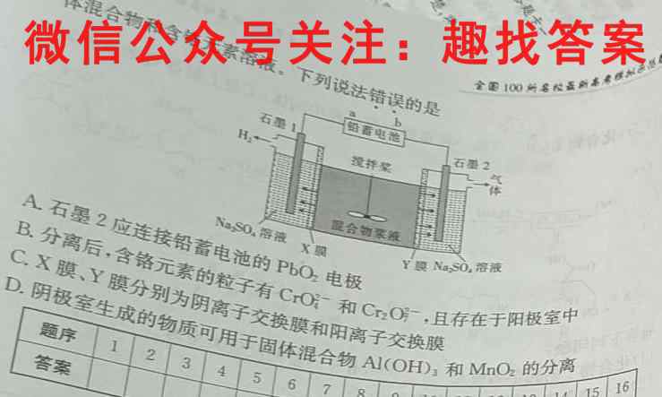焦作市普通高中2022-2023学年高三年级第一次模拟考试(2月)化学