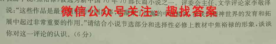 走向重点 2023年高考密破考情卷 宁夏(七)7语文
