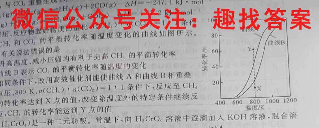 2023届名校之约·中考导向总复习模拟样卷(一)1化学