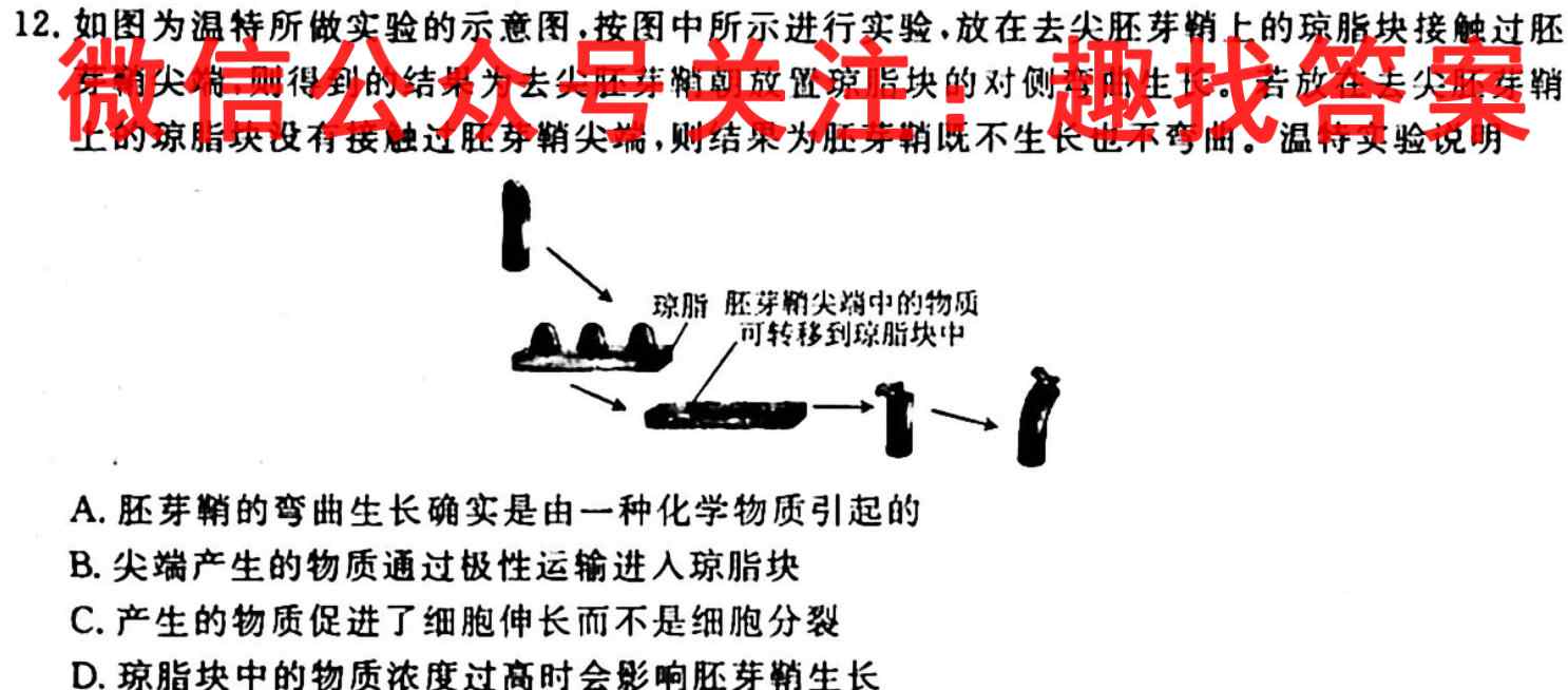 2023海南天一大联考高三2月考试数学